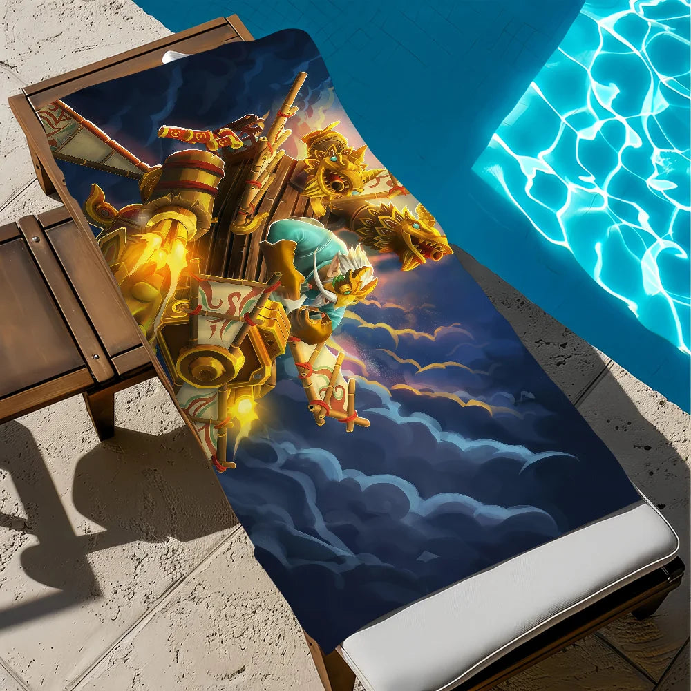 Dota 2 Quick-Dry Beach Towel | Soft Gaming Sports Towel