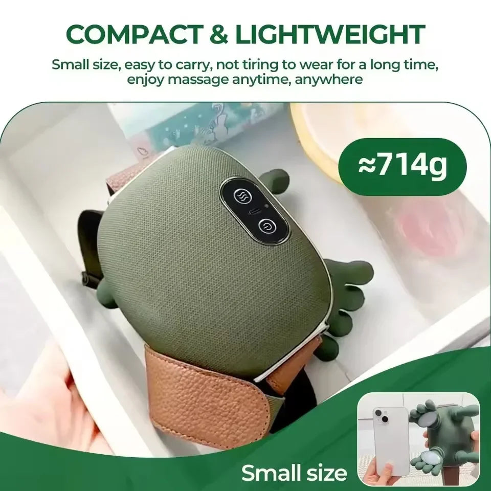 Portable Shoulder Neck Massager Realistic Bionic Five Finger Kneading Massager Powerful Massage For Cervical Back Waist Leg Pain Peaceful Pleasures Health and Wellness