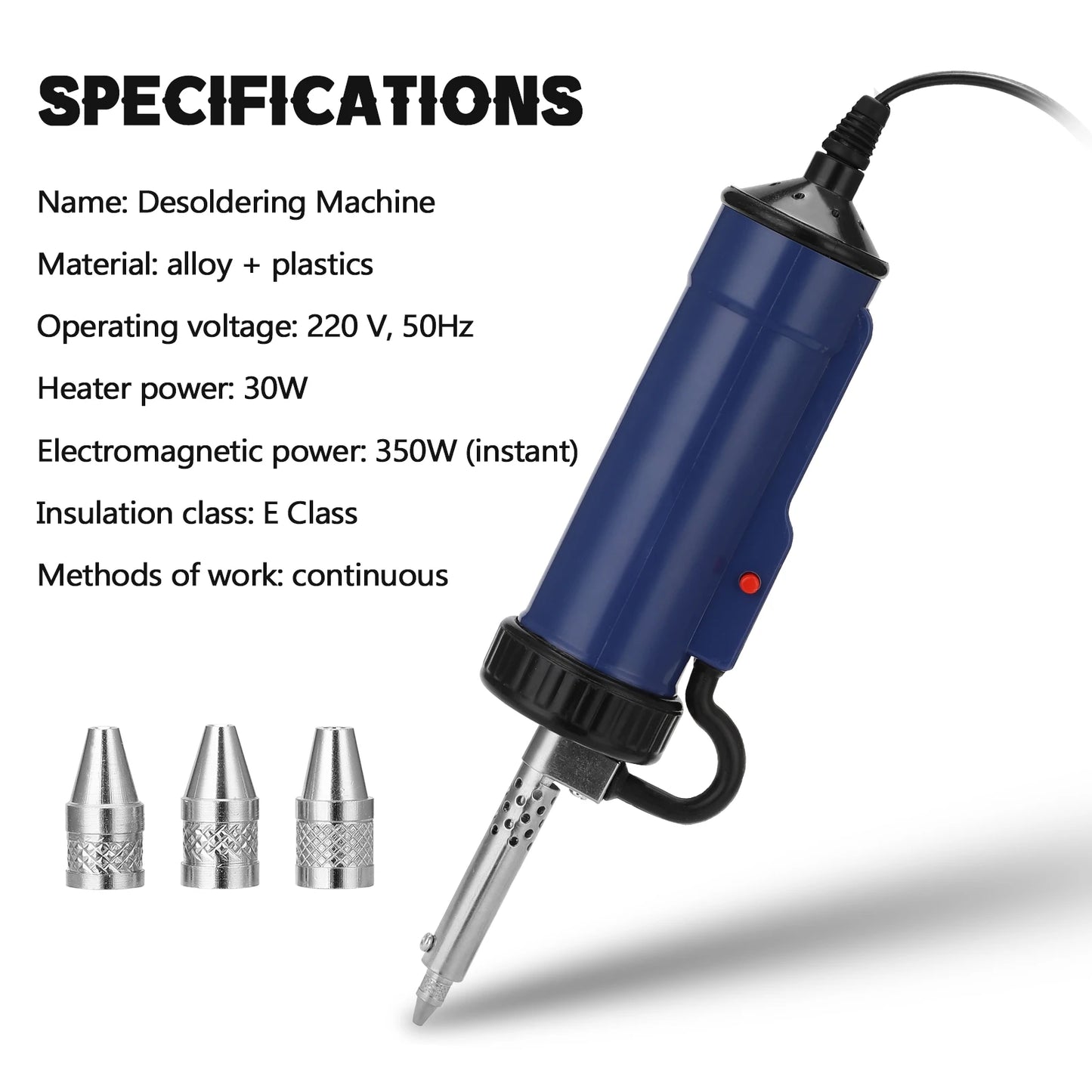 Automatic Portable Electric Solder Tin Sucker Vacuum Soldering Remove