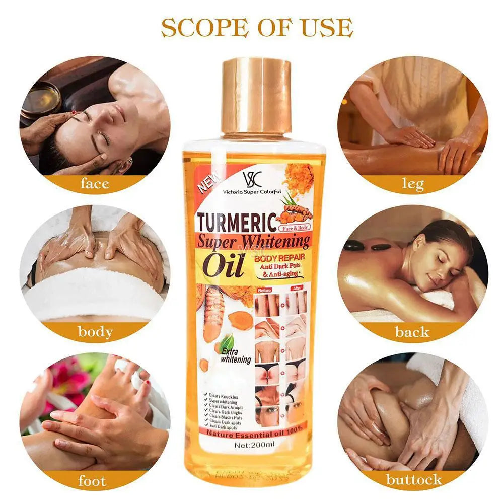 Turmeric Ginger Dark Spot Serum 200ml – Anti-Wrinkle & Whitening