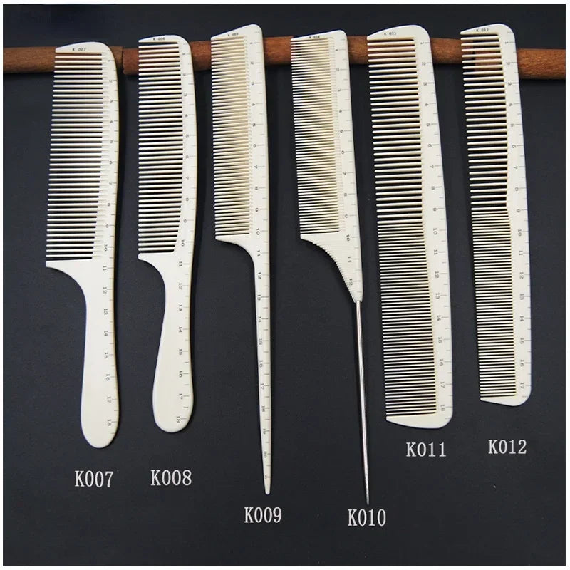 1PC High Quality Laser Scale Hair Comb Professional Hairdressing Comb Hair Brushes Salon Hair Cutting Styling Tools Barber Comb Peaceful Pleasures Health and Wellness