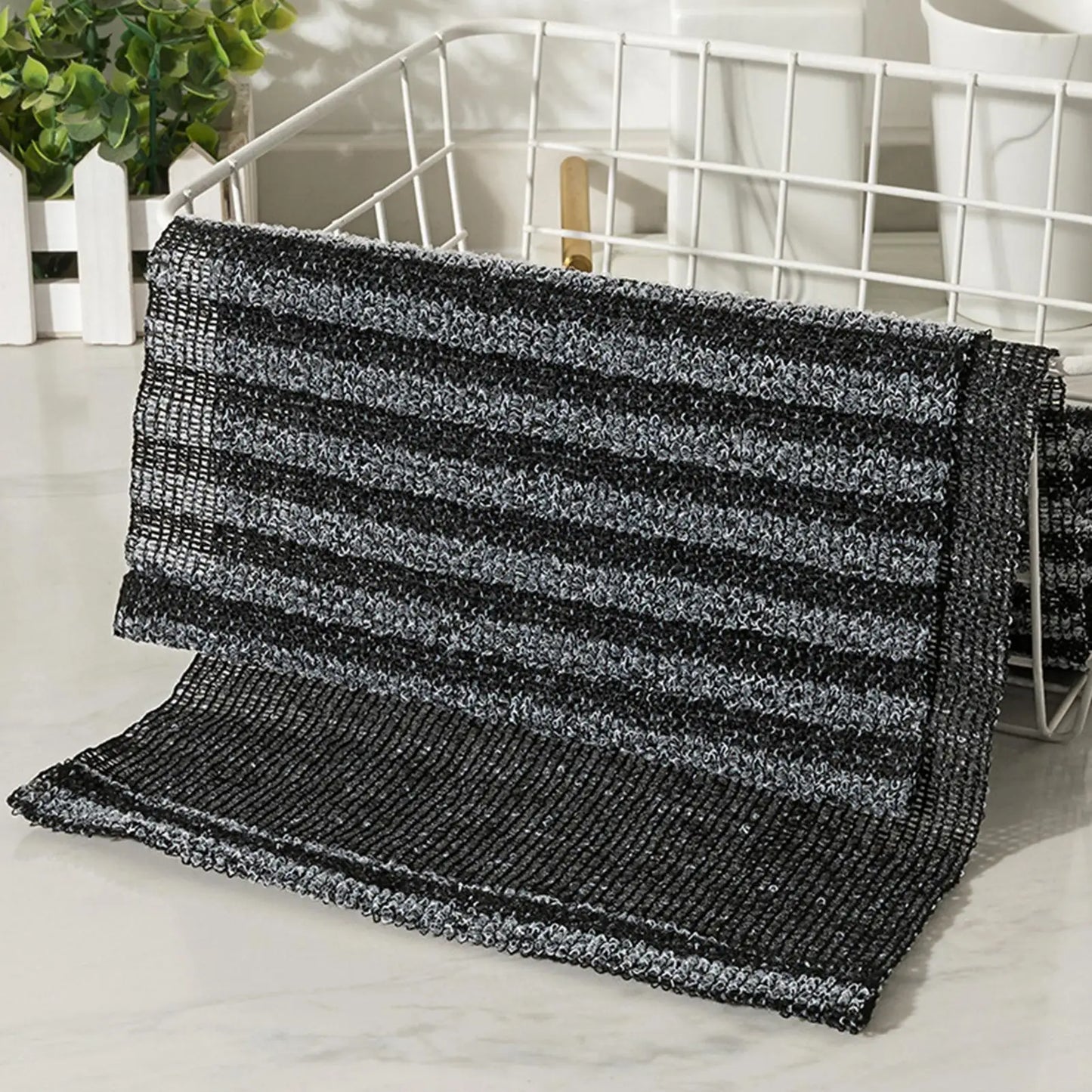 Exfoliating Bath Towel – Body Scrub Washcloth for Back & Skin