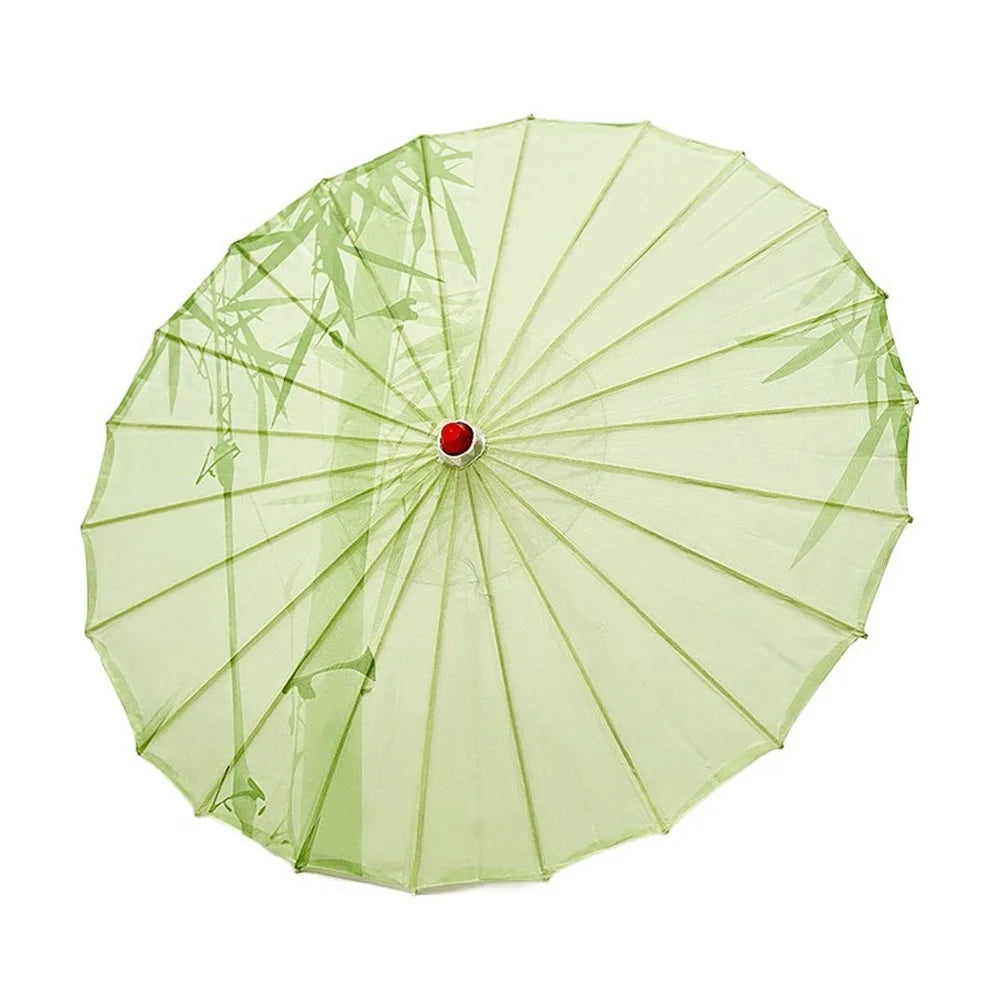 Handmade Bamboo Oil Paper Umbrella | Chinese Hanfu Parasol
