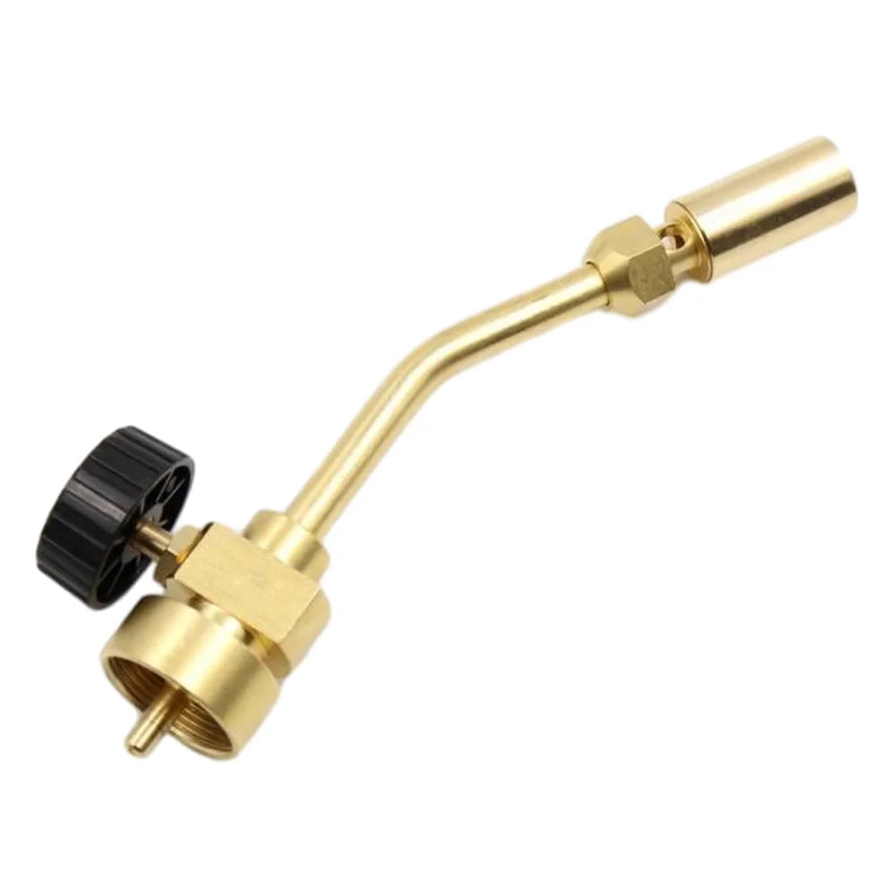 Full Copper Spray Torch Nozzle Pencil Flame MAPP Gas Welding Torch High Temperature Heating Flame Gun for Soldering/Brazing Peaceful Pleasures Health and Wellness Red