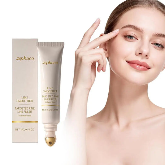 Instant Fine Line Filler Wrinkle Smoothing Liquid Pore Blur Primer Eye & Face Lifting Cream for Under Eye Bags Anti-Aging Care Peaceful Pleasures Health and Wellness