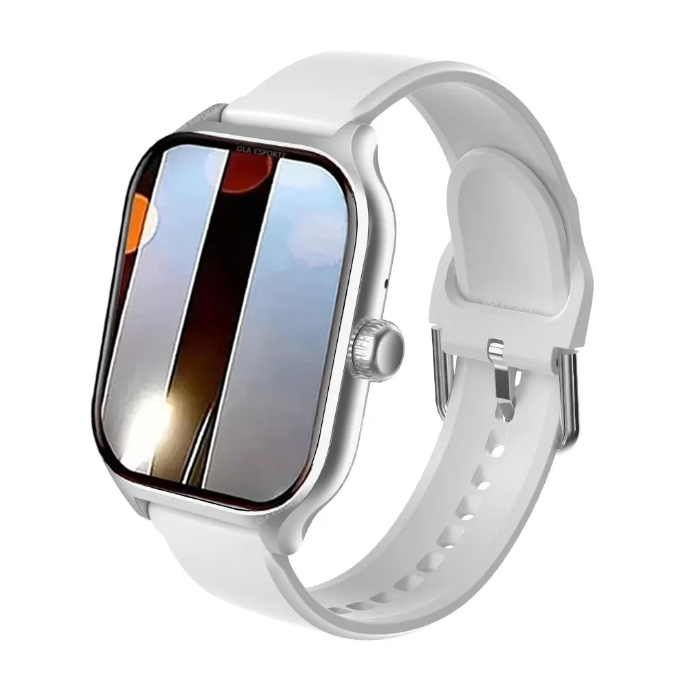 New Outdoor Military GPS Smart Watch Men Waterproof Multiple Sport Mode Fitness HD Bluetooth Calls Smartwatch Men Women Bracelet Peaceful Pleasures Health and Wellness Silver