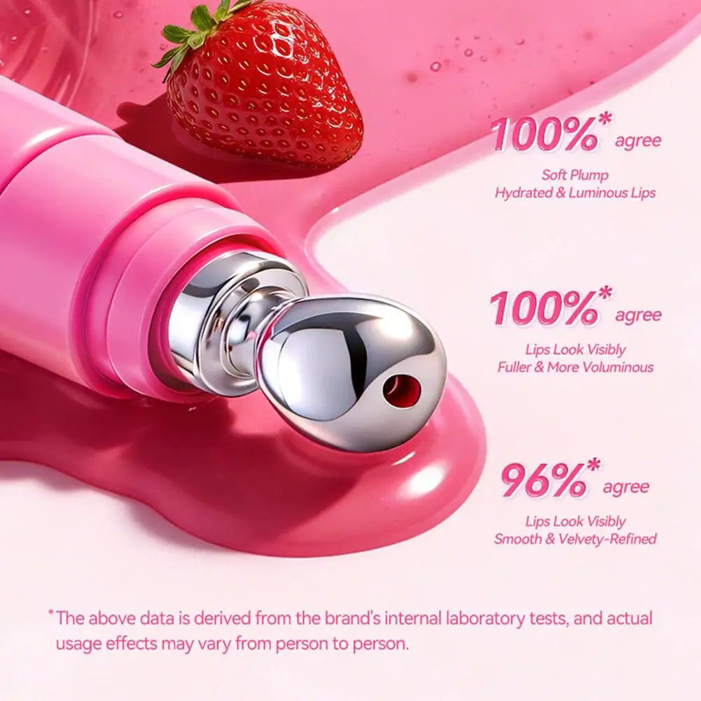 Fruit-Flavored Hydrating Lip Serum Gloss | 3-in-1 Tint & Glaze