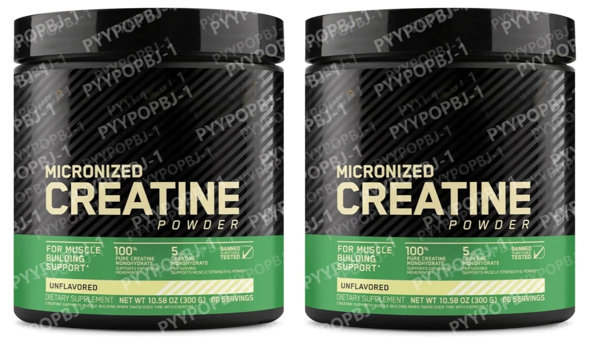 Micronized Creatine Monohydrate Powder Unflavored 300g – 60 Servings