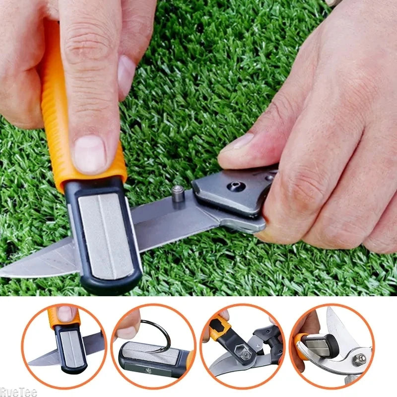 Portable Knife Sharpener with Hex Wrench | Garden & Camping