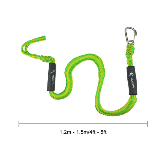 Elastic Bungee Boat Dock Line | Mooring Rope for Kayak & Pontoon Boat Mooring Rope Peaceful Pleasures Health and Wellness