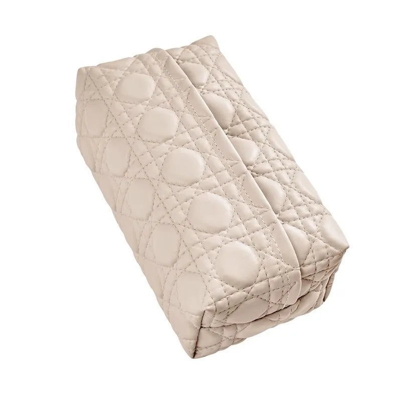 Cartoon Car Seat Tissue Box Holder with Storage Drawers