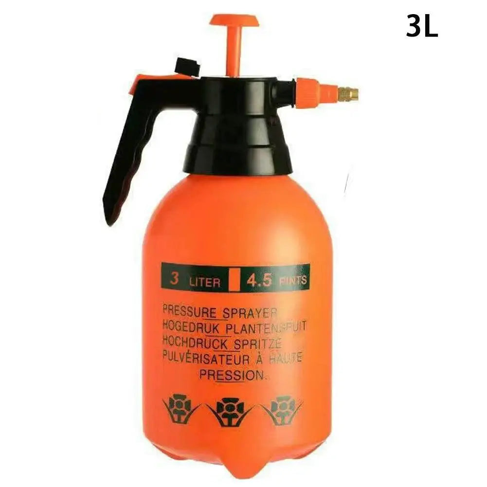 3/2L Hand Pressure Sprayer Spray Bottle Garden Sprayer Head & Metal Extended Nozzle for Watering Cleaning Disinfection Sprayers Peaceful Pleasures Health and Wellness 3L