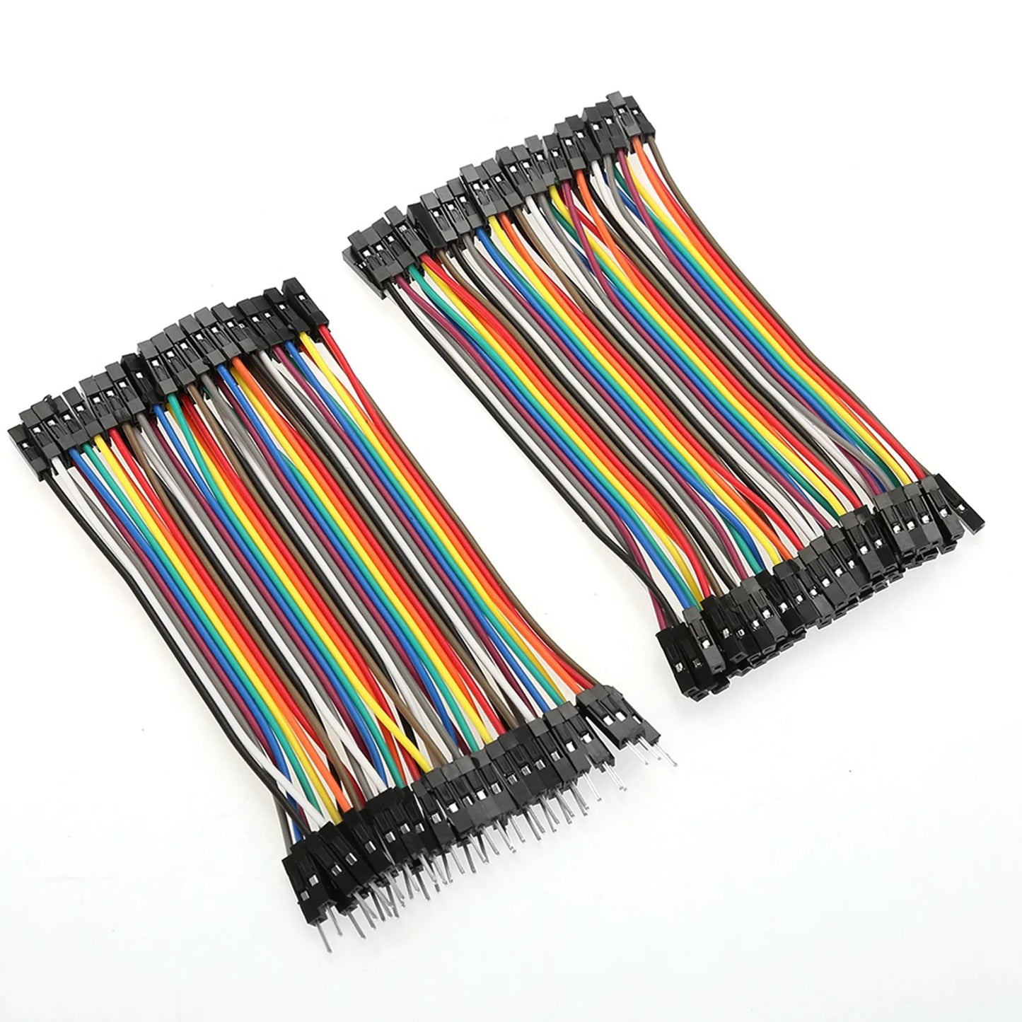 Wires Wire Set Colorful 10cm Wires Kit 40pin M to F / 40pin M to M / 40pin F to F for Breadboard Peaceful Pleasures Health and Wellness