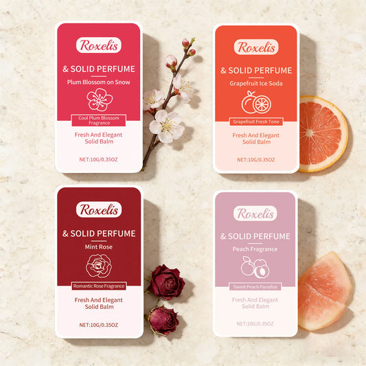 Solid Perfume Balm | Floral Long-Lasting Unisex Fragrance 10g