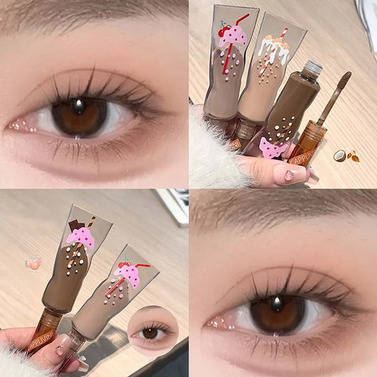 Cappuvini Matte Liquid Eyeshadow Cream | Milk Tea Colors Liquid Eyeshadow Cream Peaceful Pleasures Health and Wellness