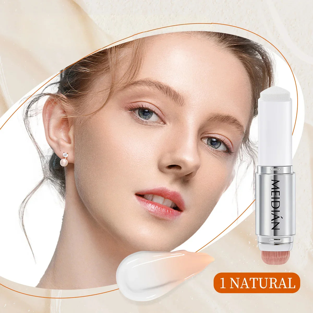 Color-Changing Foundation Stick – Moisturizing & Brightening