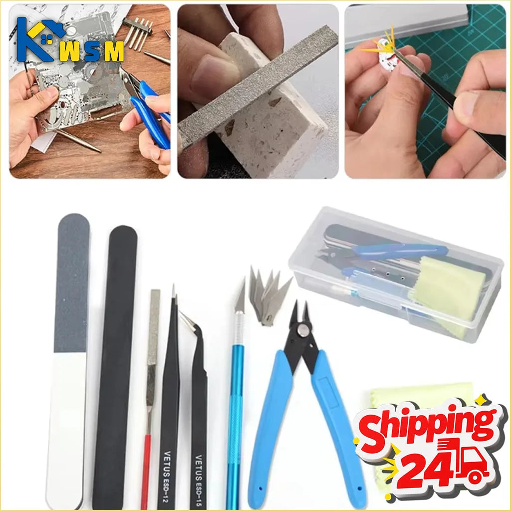 Model Making Starter Tool Kit – DIY Hobby Assembly Tools