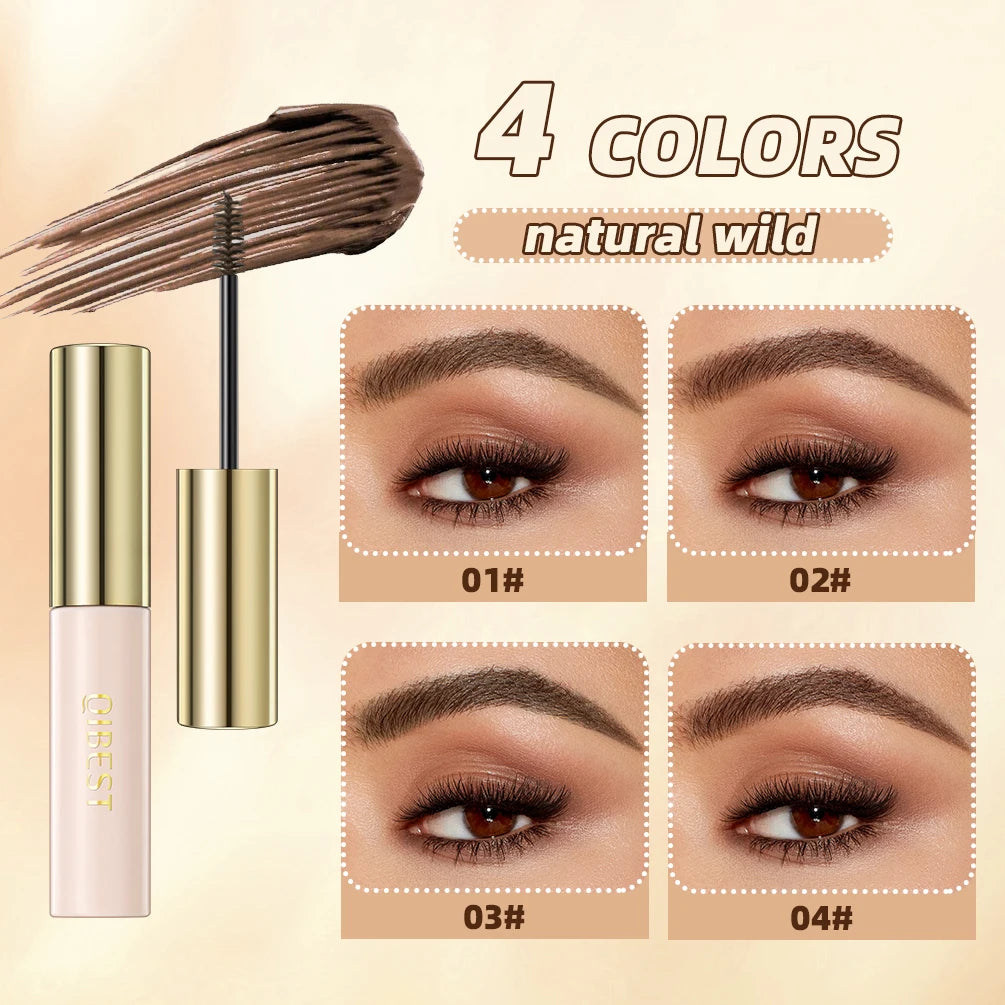 4 Colors Long Lasting Waterproof Eyebrow Mascara Cream Eye Brow Shadow Makeup Beauty Comstic Tools With Brush Dye Eyebrow Gel Peaceful Pleasures Health and Wellness