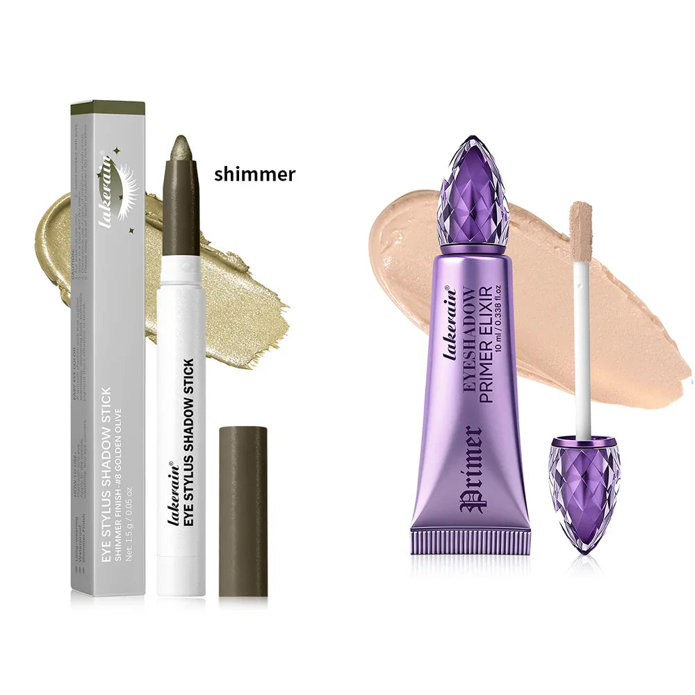 ibcccndc Eyeshadow Primer & Stick Combo – Waterproof, High Pigment