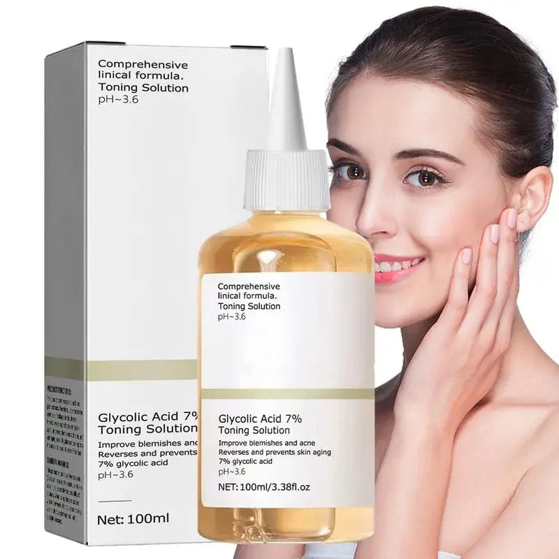 Glycolic Acid 7% Toning Solution – Brightening Face Toner