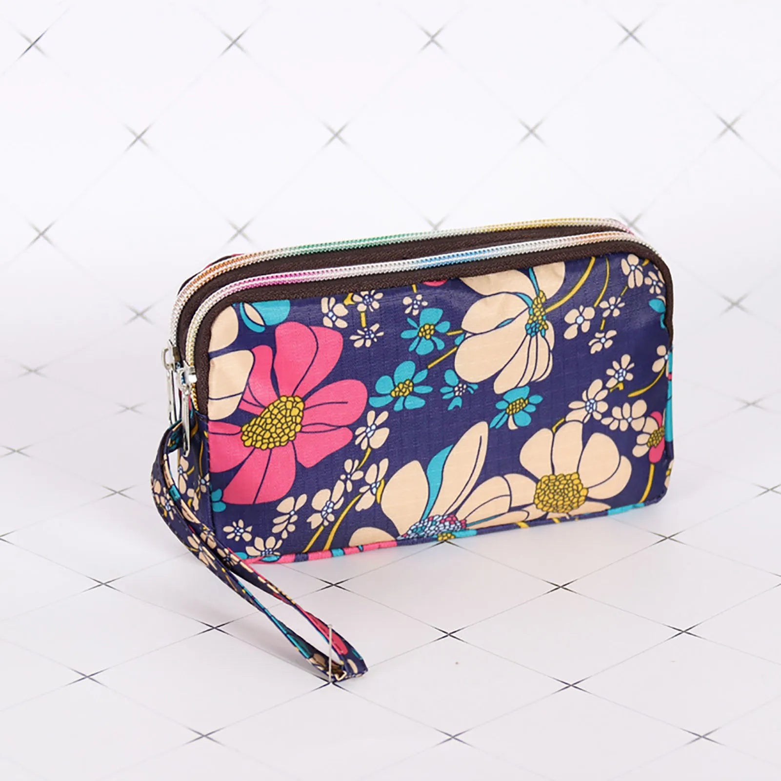 Clutch Purses for Women Large Capacity Purse with Portable Wristlet for Traveling Shopping Business Peaceful Pleasures Health and Wellness