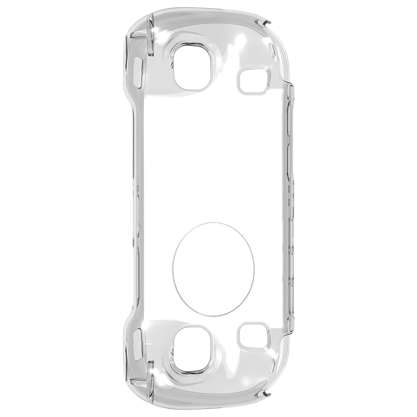 Clear Anti-Scratch Shockproof TPU Soft Shell for AYANEO KONKR Pocket FIT Handheld Game Console 1:1 Precise Cutouts Full Coverage Peaceful Pleasures Health and Wellness Transparent