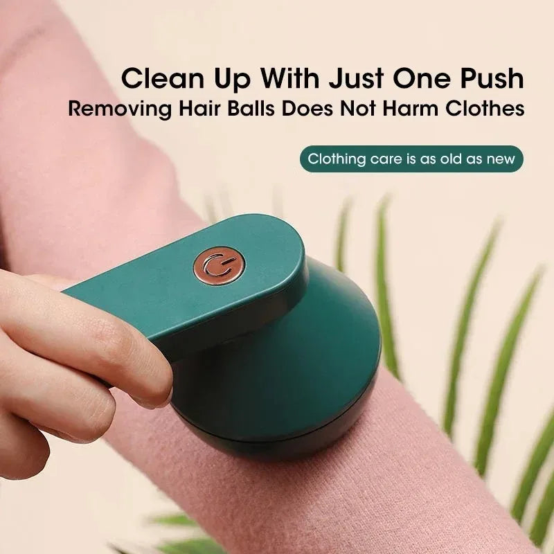 Rechargeable Portable Electric Lint Shaver Fuzz Remover for Clothing Sweater Coat Hair Ball Trimmer Peaceful Pleasures Health and Wellness