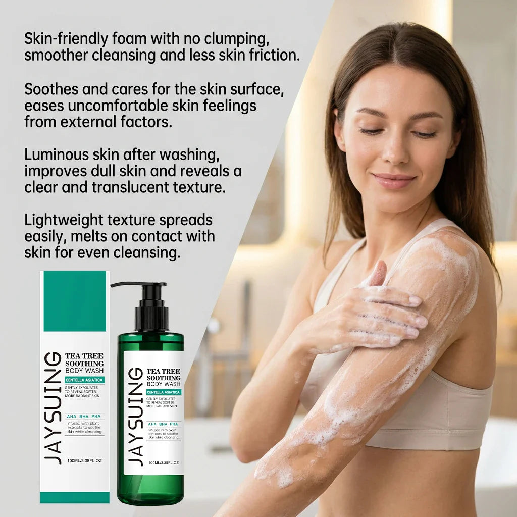 Centella Tea Tree Body Wash – Soothe & Repair Skin Barrier