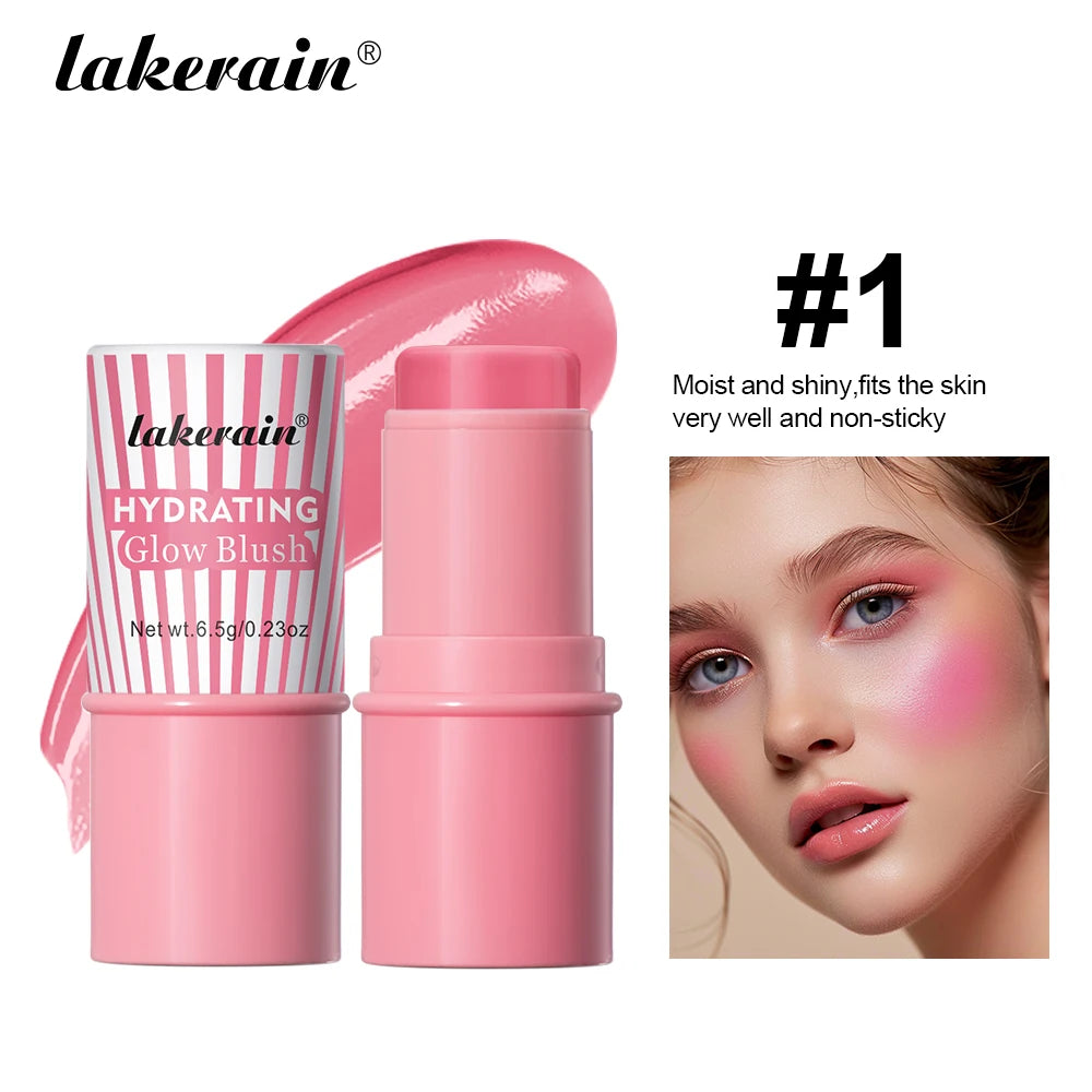 Cooling Water Jelly Blush Face Aqua Glow Pink Vital Girl Moisturizing Blush Natural Long Lasting Blush Stick Makeup For Women Peaceful Pleasures Health and Wellness 01