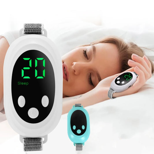 Insomnia Relief Sleep Aid Device 20 Gears Adjustable Physical Calm Mood Smart Handheld Sleep Helper Adults Anxiety Stress Relief Peaceful Pleasures Health and Wellness
