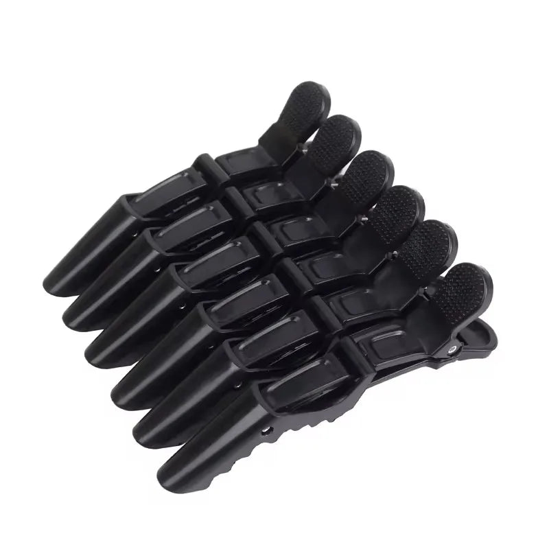 6-Pack Duckbill Hair Clips – No-Trace Salon Sectioning Clips