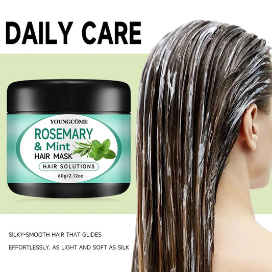 Rosemary Plant Essence Hair Mask – Deep Nourishing Treatment Deep Hair Treatment Oasis Select