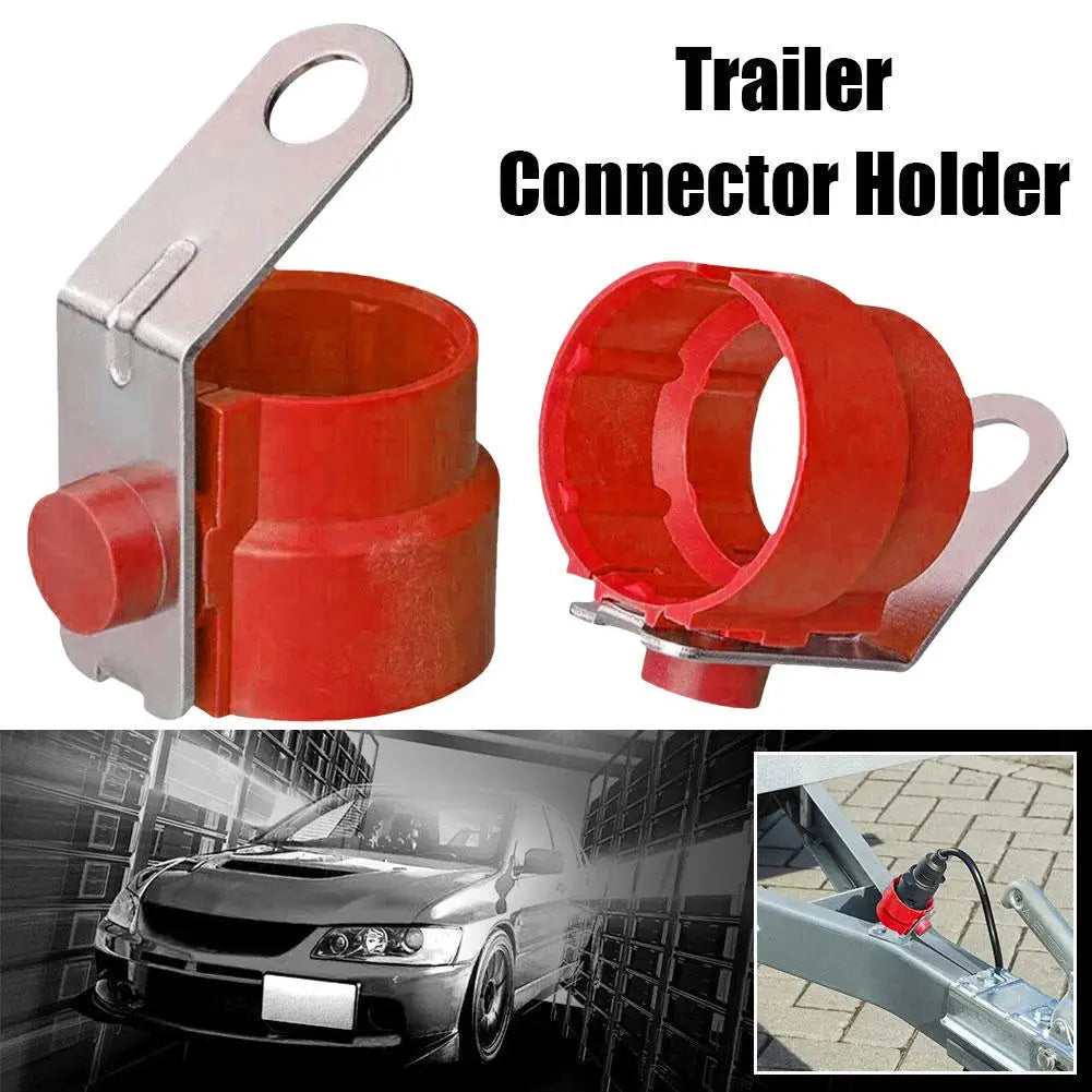 Parking Cover Trailer Plug Holder ABS Accessory Bracket Fixed Trailer Connector For 7 And 13 Pin Trailer Plugs Peaceful Pleasures Health and Wellness
