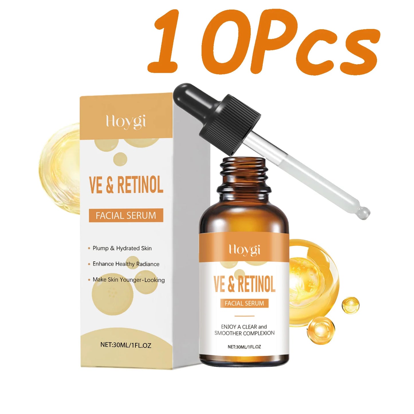 Retinol & Vitamin E Face Serum – Anti-Aging, Firming, Brightening