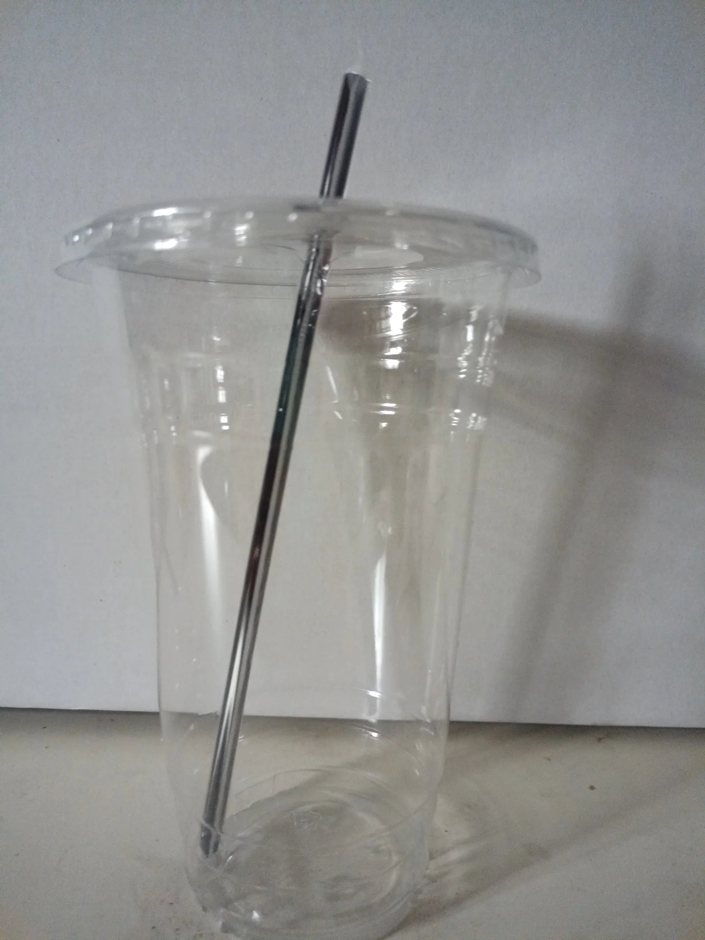 100Set 16/20/24 oz Plastic Iced Coffee Cups with Flat Lids and Straws Disposable Clear Cup BPA Free Cup for Party or Cofee Shop Peaceful Pleasures Health and Wellness 24OZ 100pcs