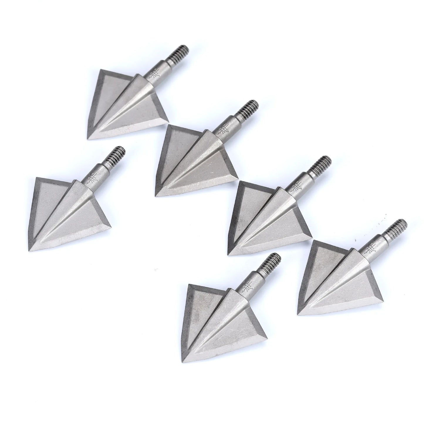 6 Broadhead Arrowhead 125 150grain Fixed 2 Bladesfor Archery Outdoor