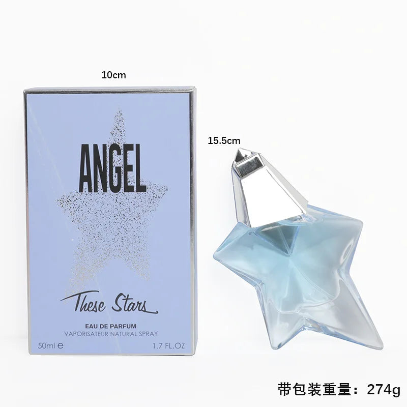 Brand Star Perfume High-end Luxury Floral And Fruity Fragrance Long-lasting Fragrance Fresh Portable Unisex Daily Charm Perfume Peaceful Pleasures Health and Wellness blue B
