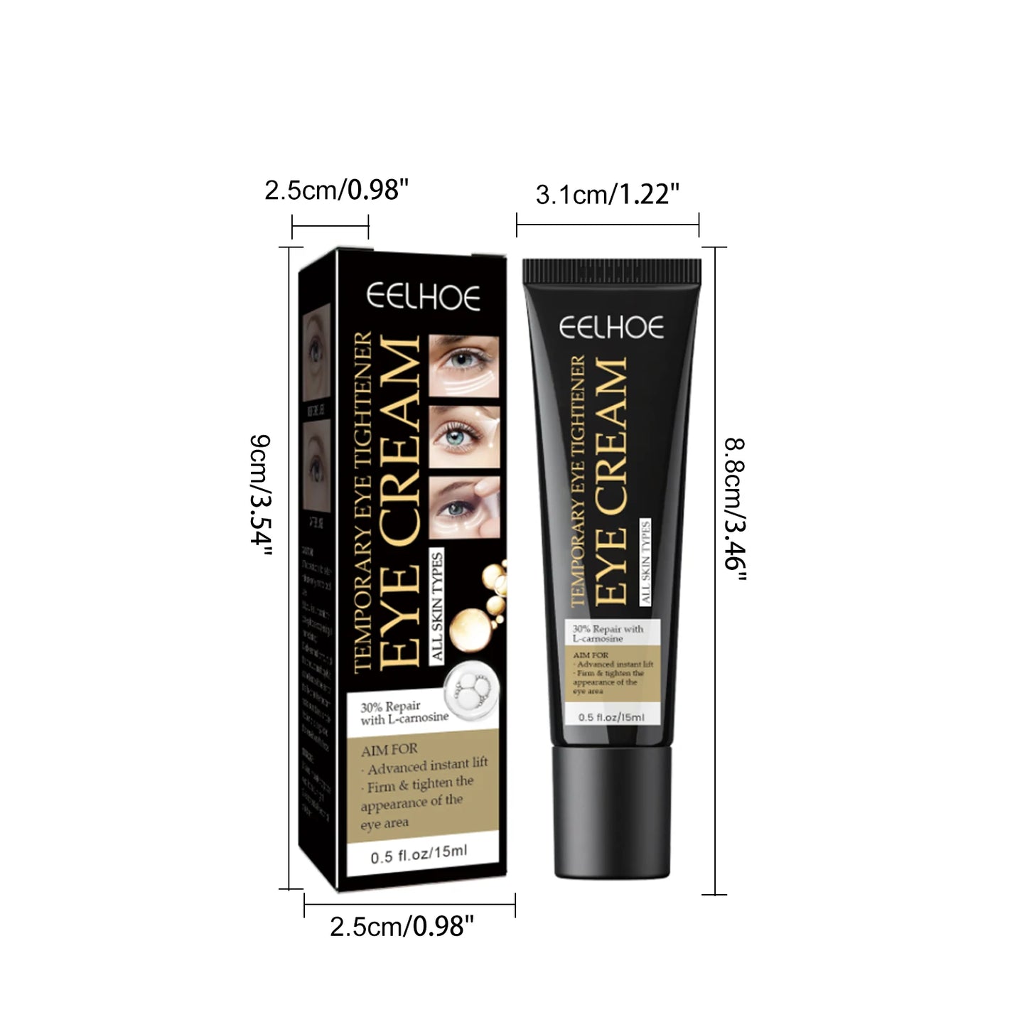 Instant Firming Eye Cream – Dark Circles & Bags 15ml
