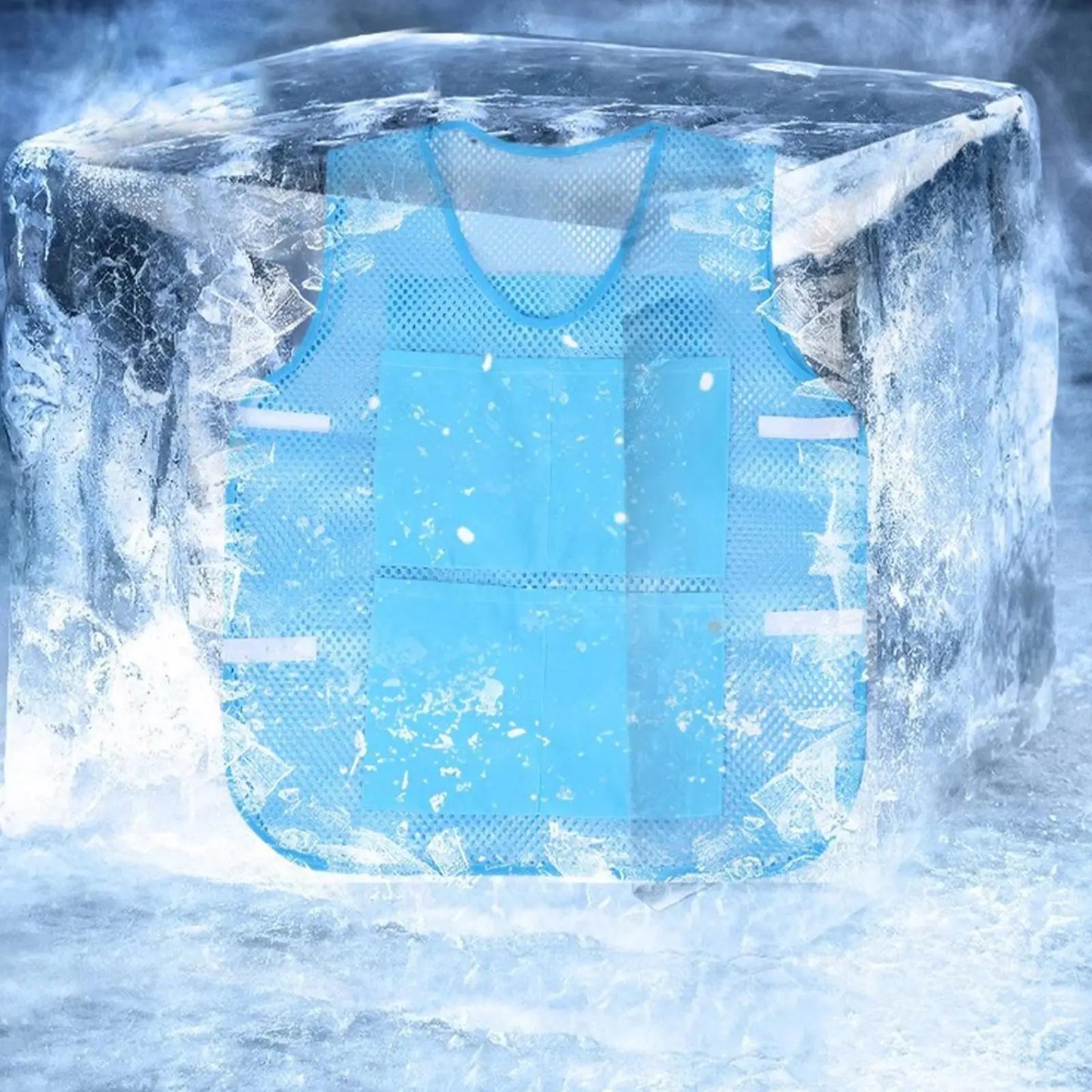 Summer Cooling Vest with Ice Packs | Unisex Outdoor Workwear