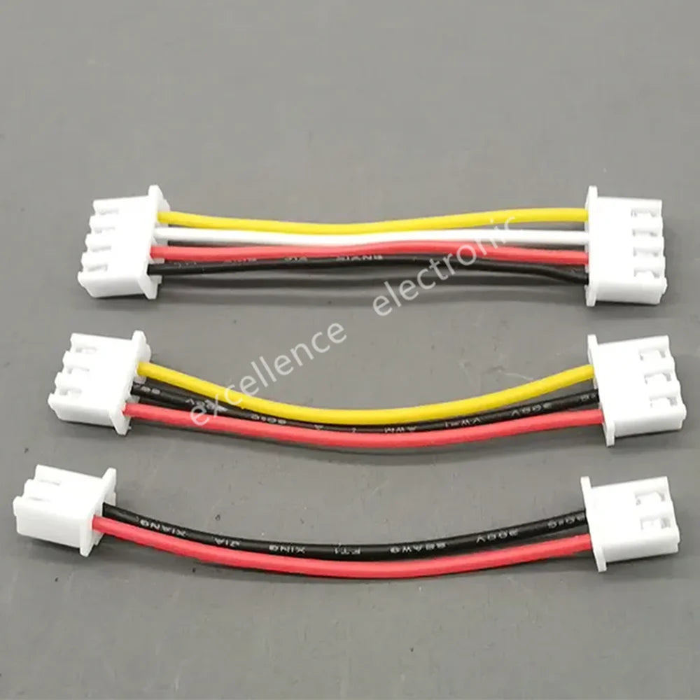 XH 2.54mm Connector Kit With Double Pre-crimped Soft Silicone Cable Wire 22AWG 2/3/4/5/6/7/8/9/10 Pin Housing JST Adapter Cable Peaceful Pleasures Health and Wellness