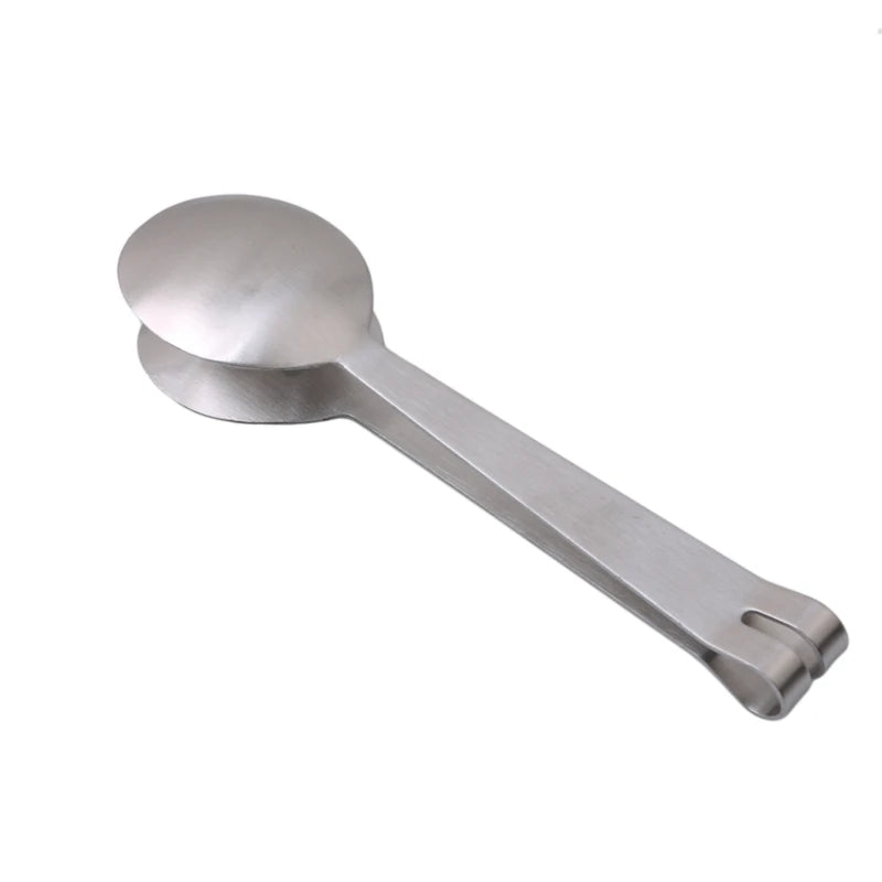 Stainless Steel Tea Bag Clip Tongs Teabag Squeezer Strainer Holder Grip Spoon Mini Tea Leaf Anti-hot Clamp Peaceful Pleasures Health and Wellness