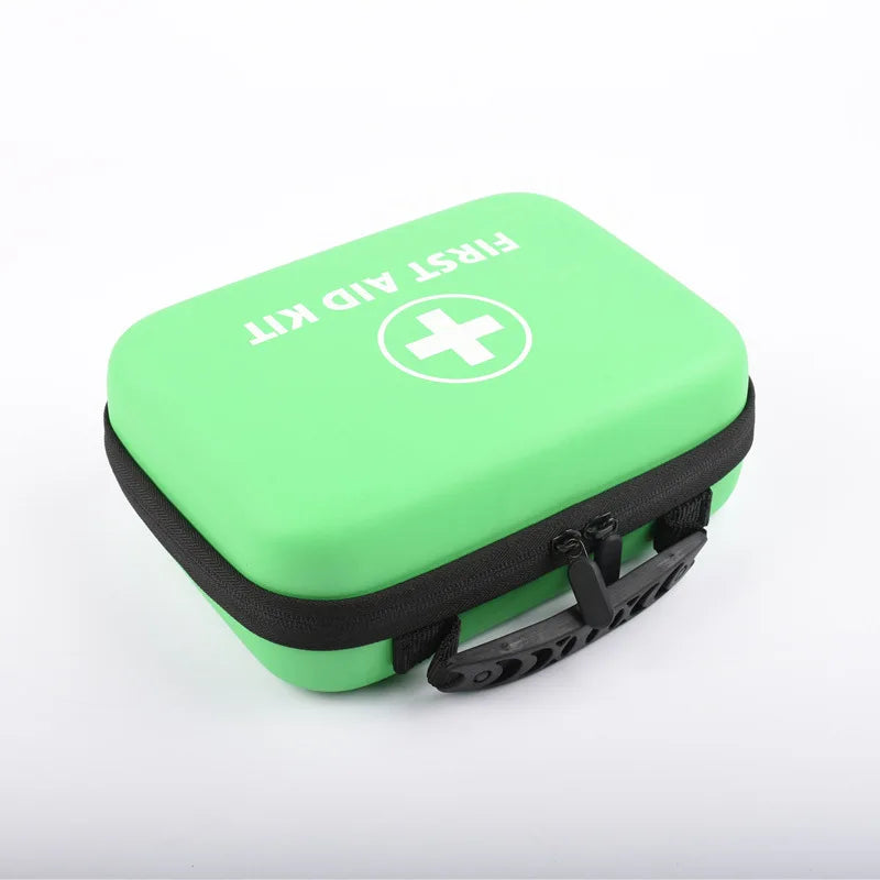 First Aid Kit Medical Home Medicine Storage Kit Portable Outdoor Emergency Supplies Storage Kit Peaceful Pleasures Health and Wellness Light green M