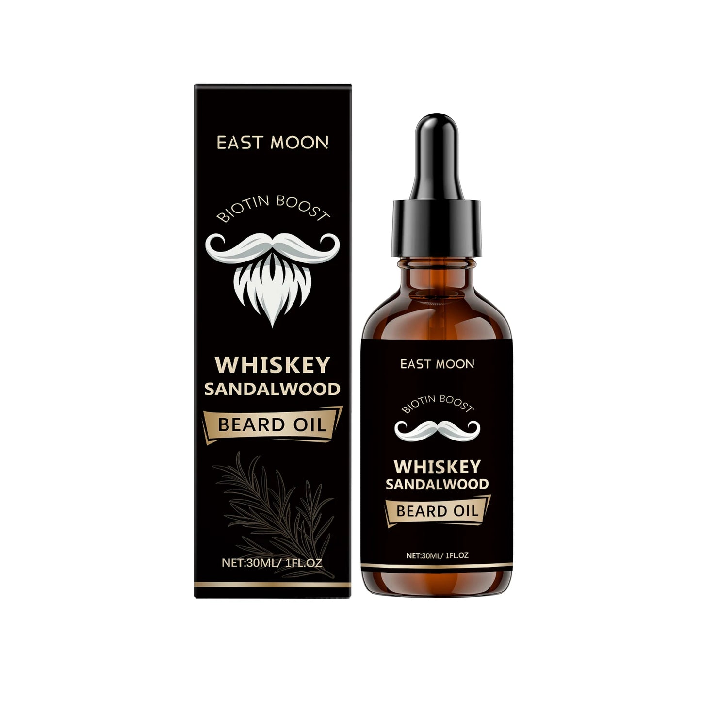 Rosemary Beard Oil for Men – Non-Greasy Softening Formula