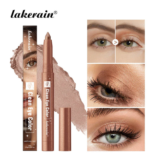 Smudge-Proof Eyeshadow Pencil – Shimmer, Glitter & Matte Stick Eyeshadow Pencil Oasis Select