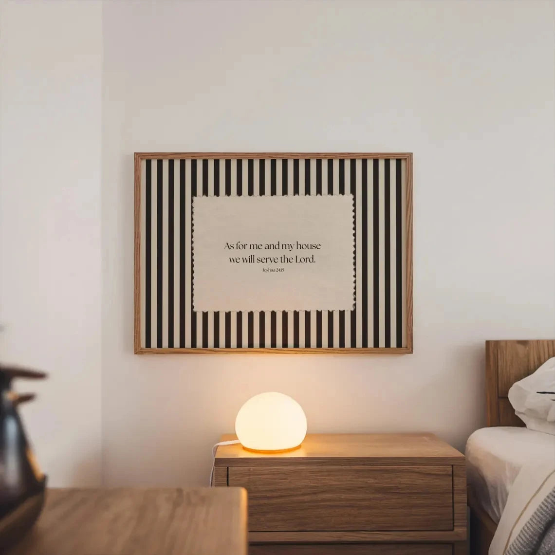 Minimalist Inspiring Quote Canvas Wall Art Print | Home Decor
