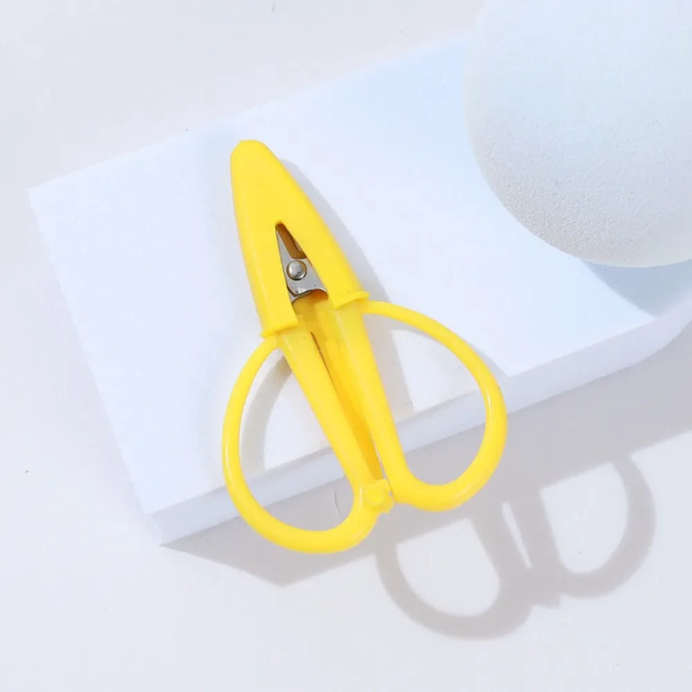 Mini Craft Scissors with Cover | Stainless Steel & Silicone Handle Craft Scissors Peaceful Pleasures Health and Wellness