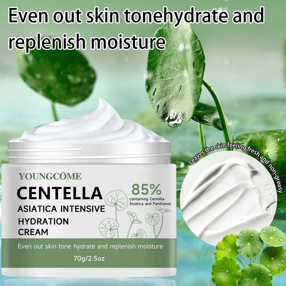 Cica & Panthenol Moisturizing Cream – Hydrating Face Lotion Moisturizing Face Cream Oasis Select