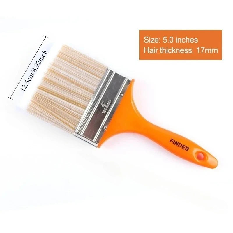 PET Soft Bristle Wall Paint Brush | ABS Handle DIY Tool