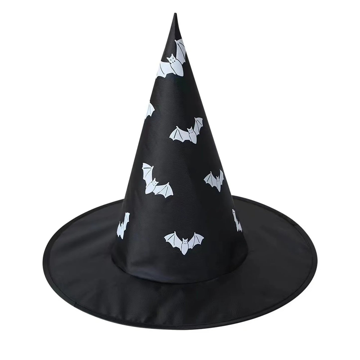 Halloween Witch Hat – Black Wizard Cap for Kids & Adults