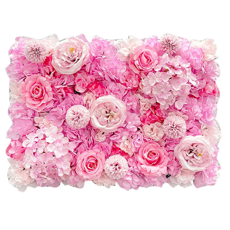 Silk Rose 3D Flower Wall Panel | Wedding & Party Backdrop